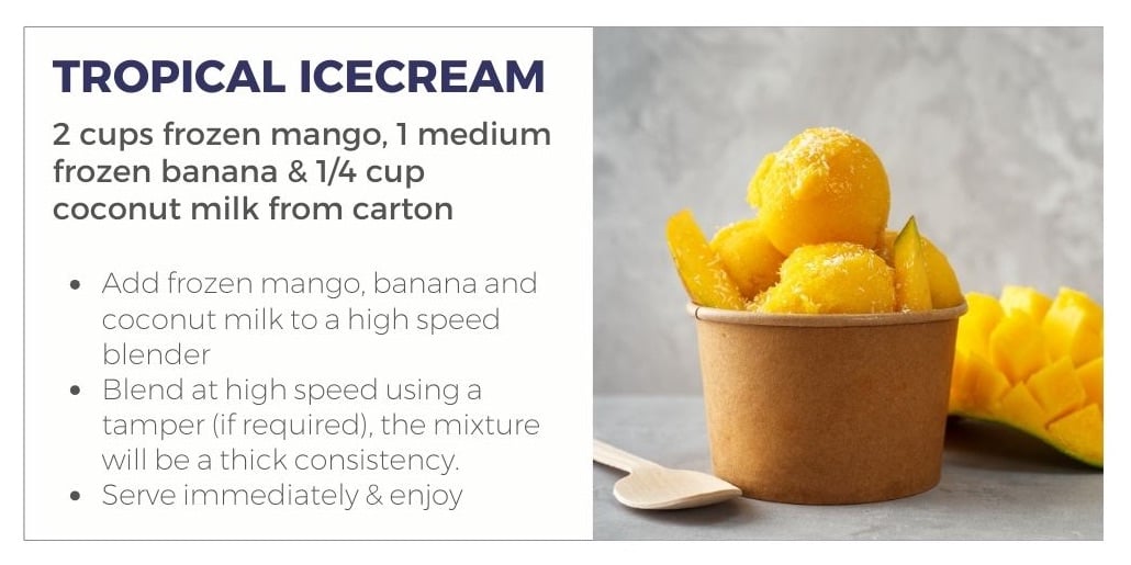 tropical ice cream